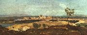 Jean Baptiste Camille  Corot, Avignon from the West